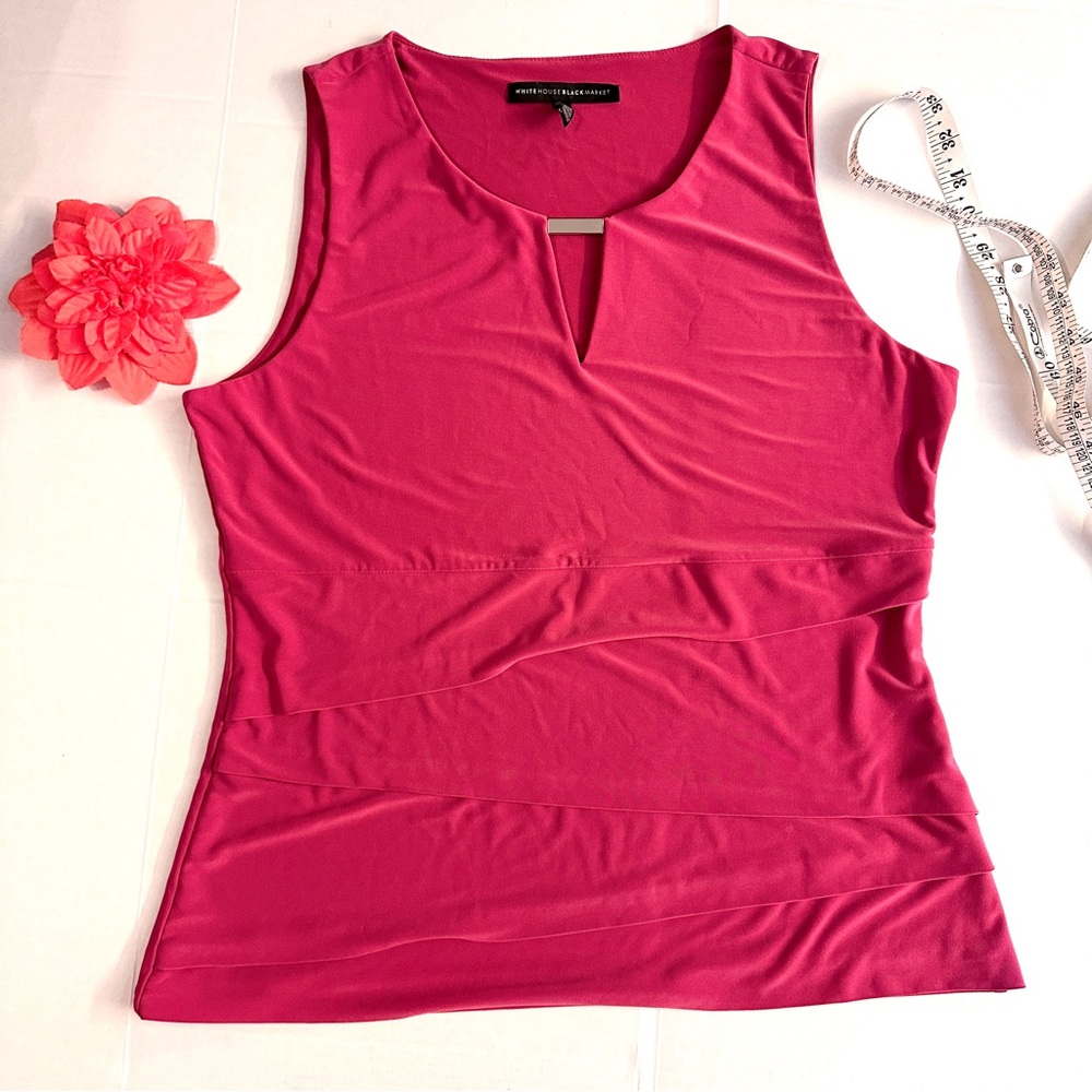 Pink NWOT White House Black Market Top